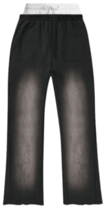 Black Washed Sweatpants - DistrictAest
